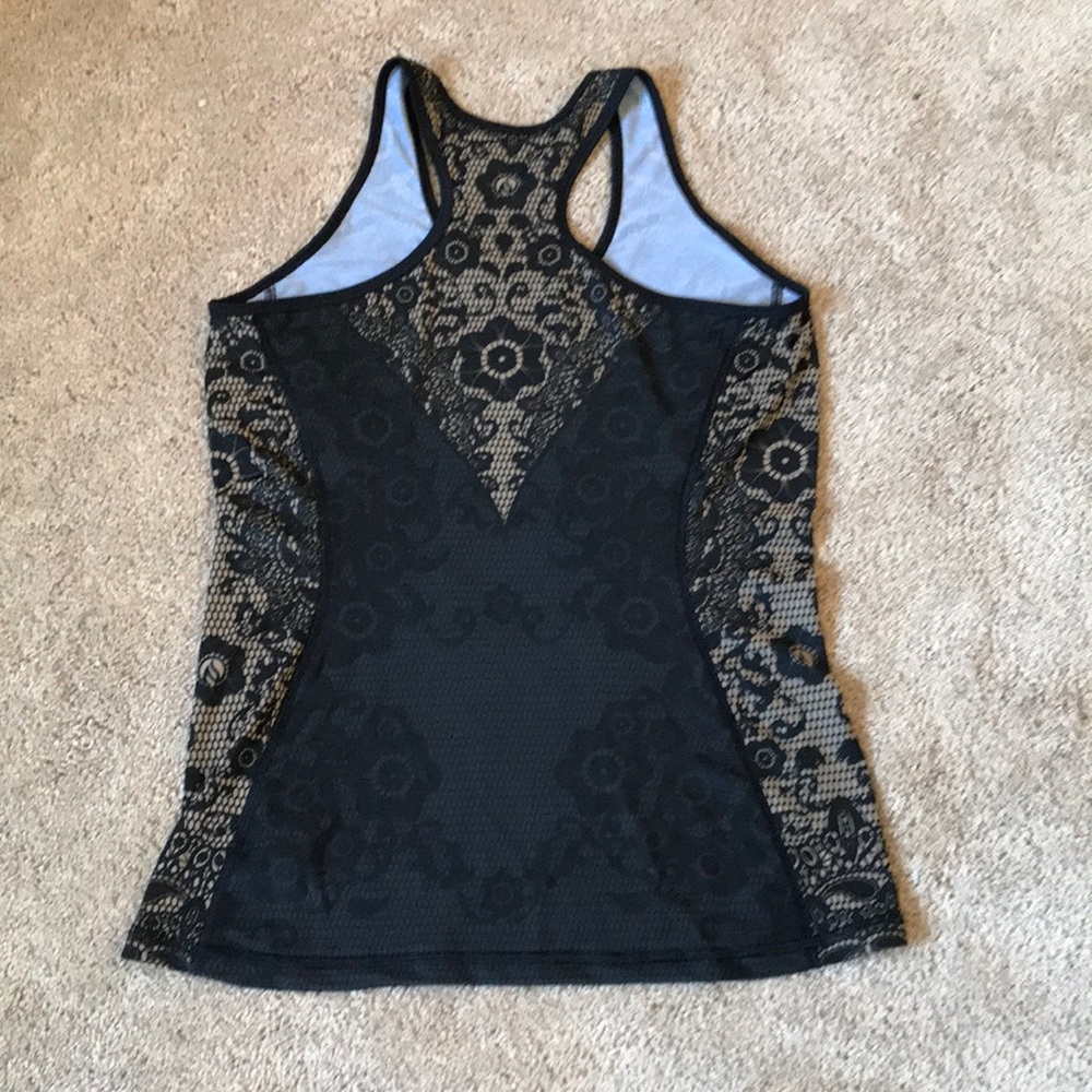 Inknburn racerback lace tank size L fits medium